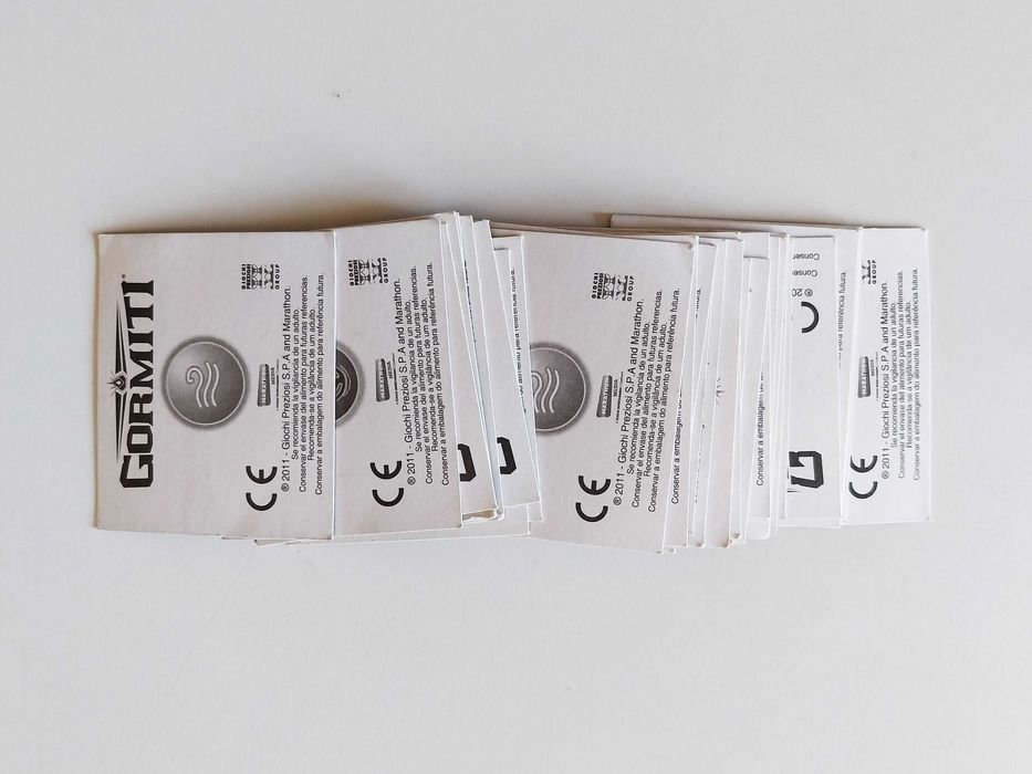 28 mini cards (15 diferentes) GORMITI | Chipicao brindes lote ou venda avulso