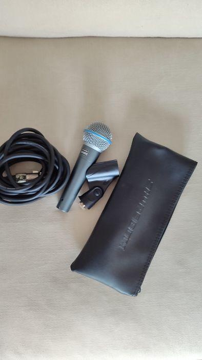 Microfone Beta  58A Shure. Praticamente novo.
