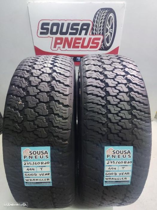2 pneus como novos 275-60r20 good year - oferta dos portes