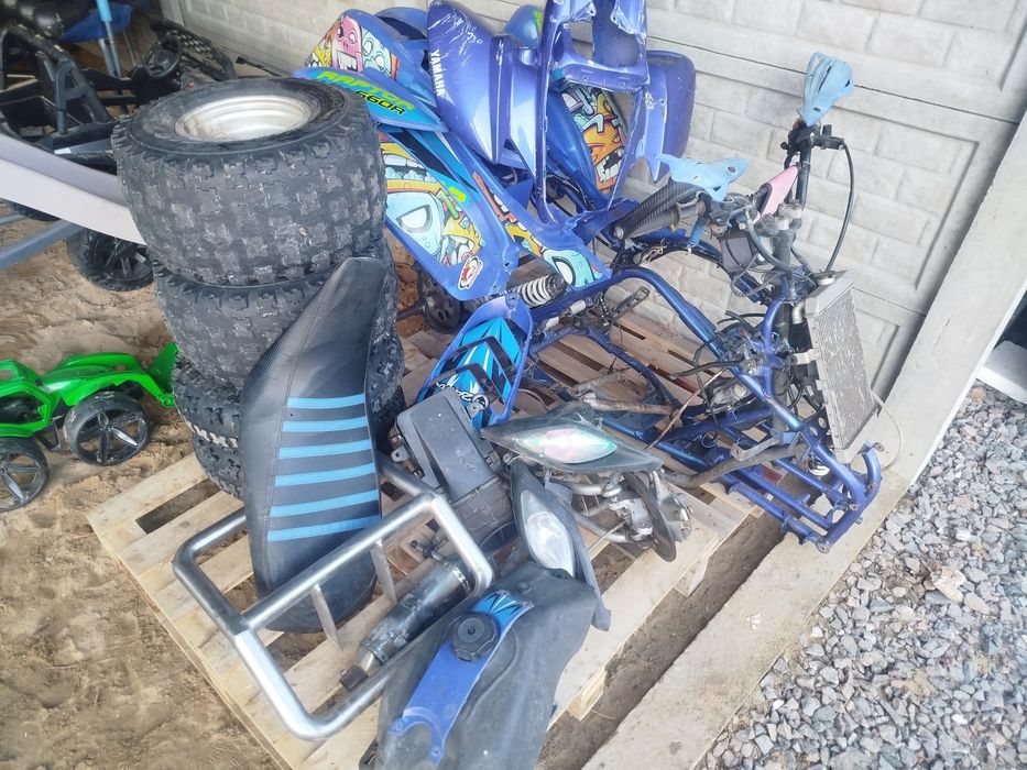 Yamaha Raptor 660 komplet jak na zdjęciu