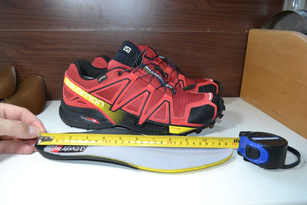salomon speedcross 4 gtx 46.5р походные трекинговые трейлинговые