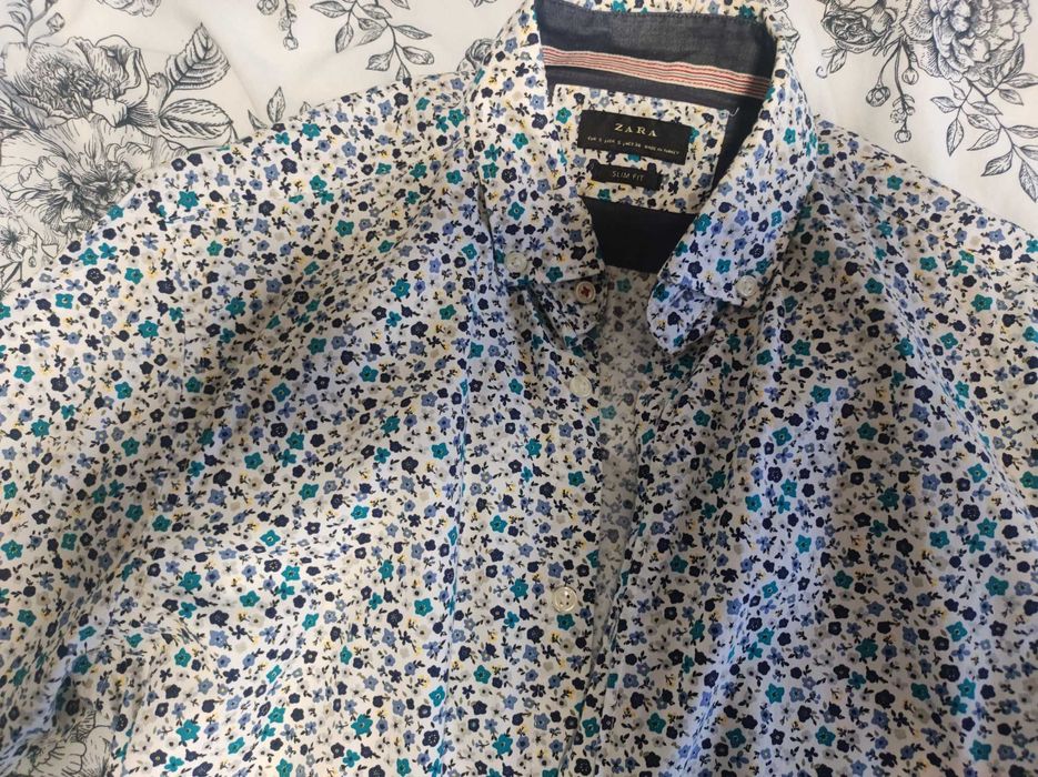 Koszula męska ZARA rozmiar S Slim fit