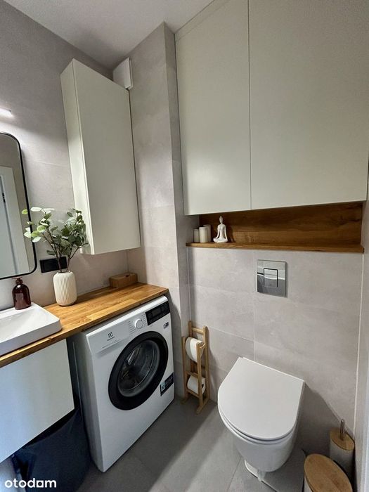 2 pok. 51,66m2 narożne, ostatnie piętro, garaż, balkon