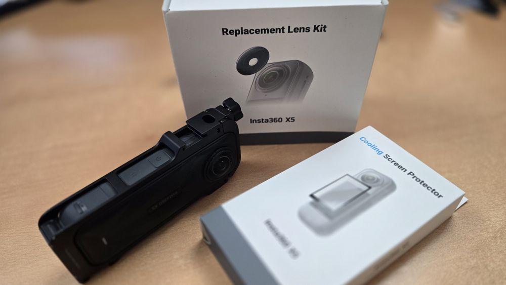 Insta360 X5 8K 360 Essentials Bundle + EXTRAS originais