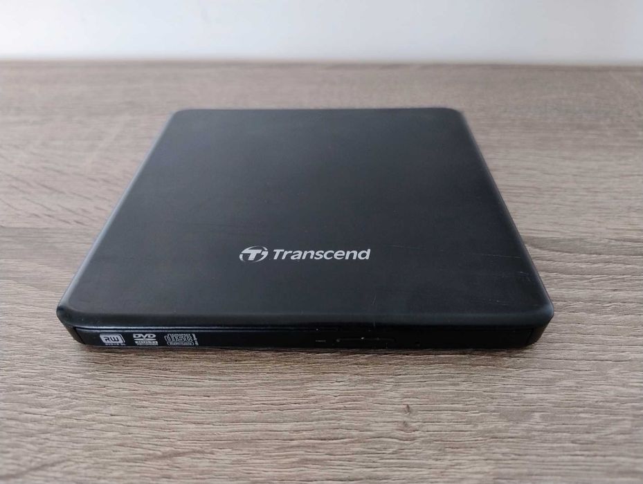 Зовнішній оптичний CD привід Transcend TS8XDVBs-K. Частково робочий. Ремонт/запчастини.