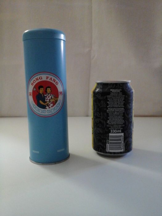 Lata de chá chinês SONG FANG, RARA