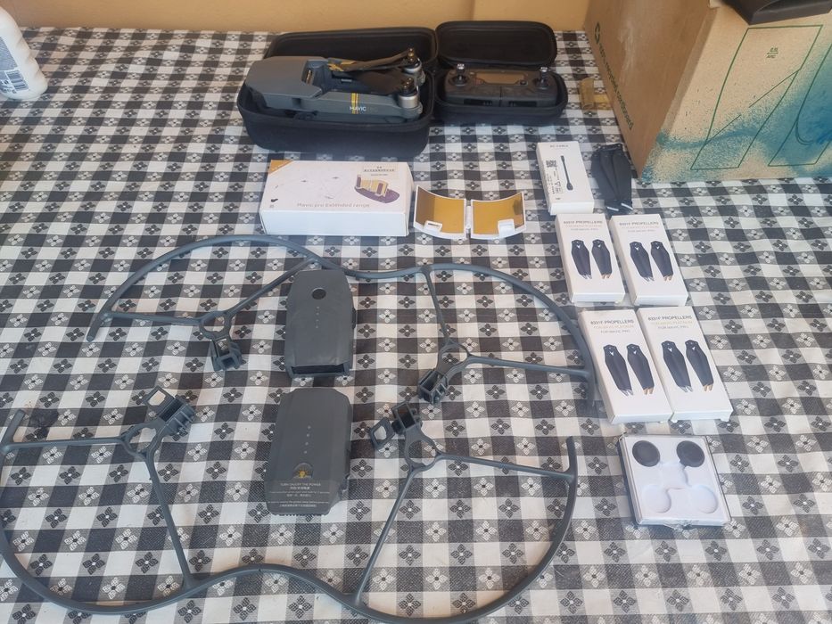 Mavic pro fly more kit com muitos acessórios