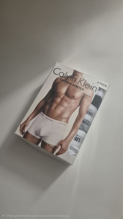 Majtki bokserki boxerki Calvin Klein bawełniane