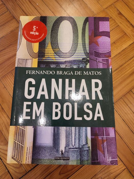 Livro Ganhar em Bolsa de Fernando Braga de Matos como novo