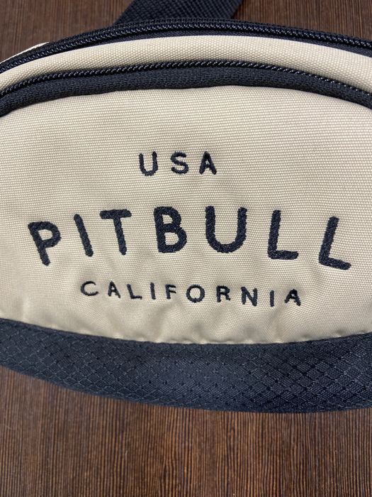 Nerka saszetka Pitbull USA CAL  beżowa