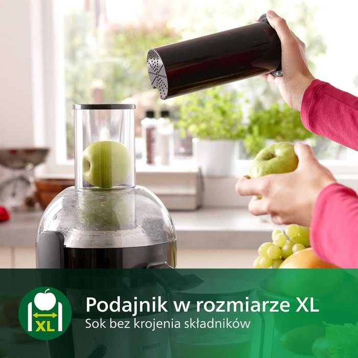 Philips Domestic Appliances Hr1856/70 Sokowirówka, Czarny, 2 l