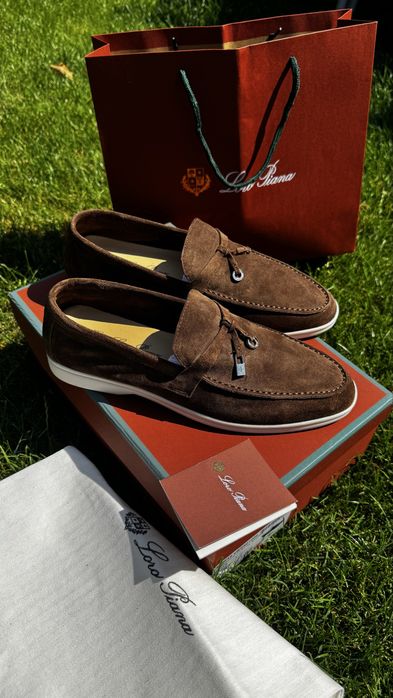 Mokasyny Loafersy Loro Piana