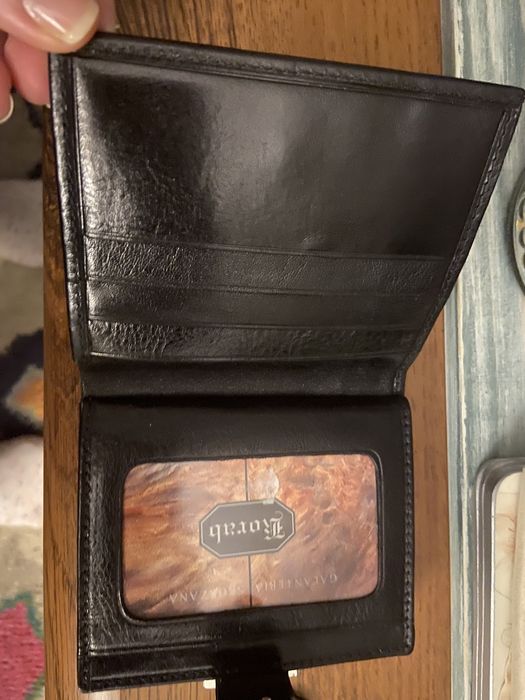 Skórzany portfel - NOWY