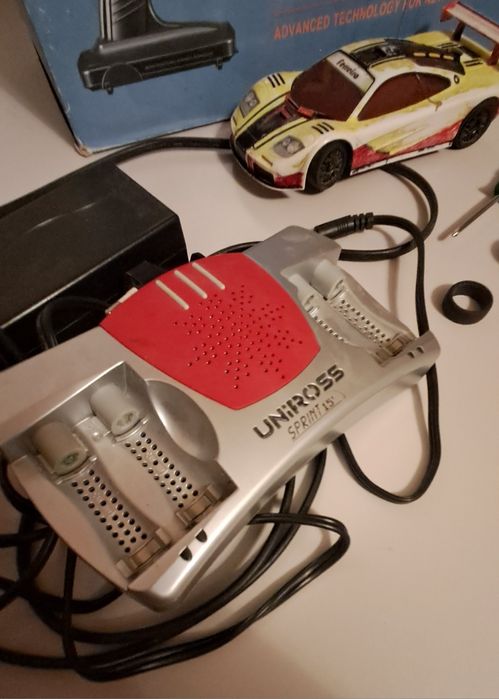 Carregador pilhas ultra rápido Uniross sprint ventilador