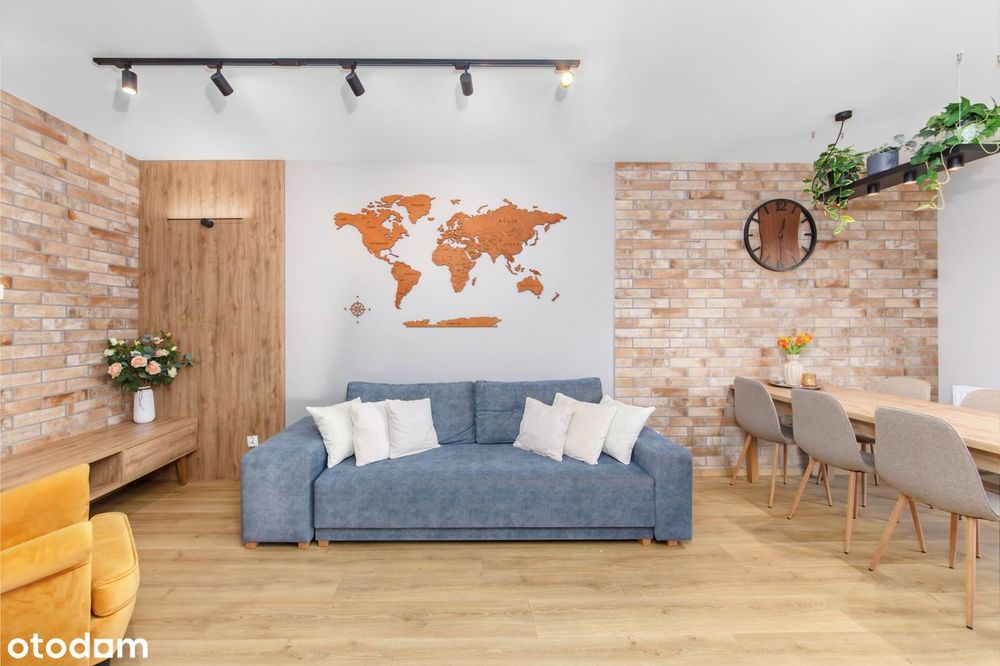 4 pokoje 80 m² | Port Popowice | 2 garaże, klimatyzacja, balkon 11 m²