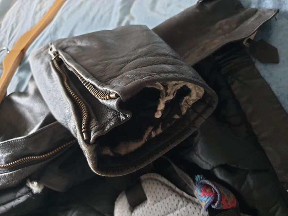 Casaco Mota Cabedal Vintage Dainese