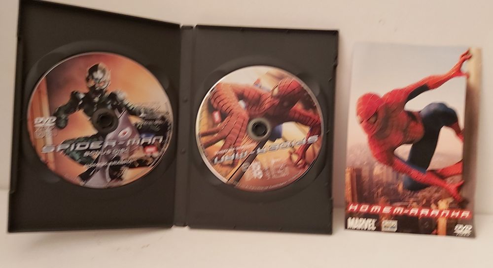 O homem aranha da MARVEL Dvd duplo
