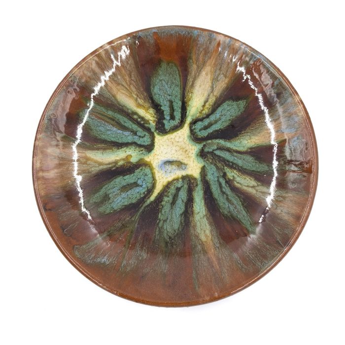 Łysa Góra Talerz Patera Pikasiak Abstrakcja New Look Vintage Retro