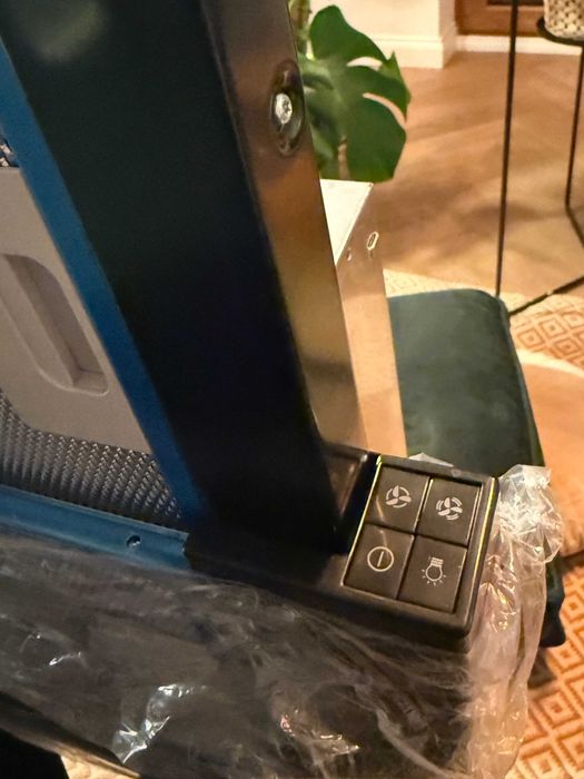 NOWY okap kuchenny WHIRLPOOL AKR 749 czarny