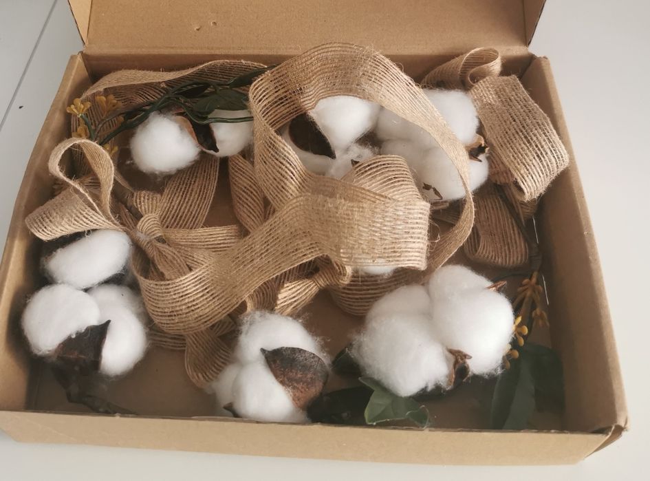 2 gałązki Sztucznej bawełny