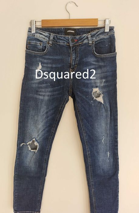 Dżinsy/Jeansy z dziurami, Dsquared2, r. 29