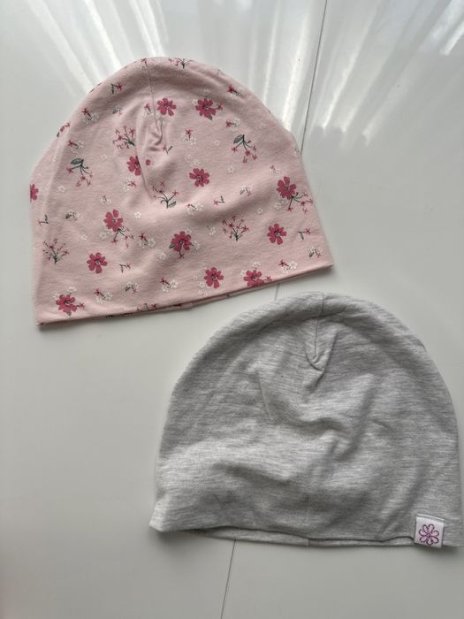Czapka dziewczeca 2szt