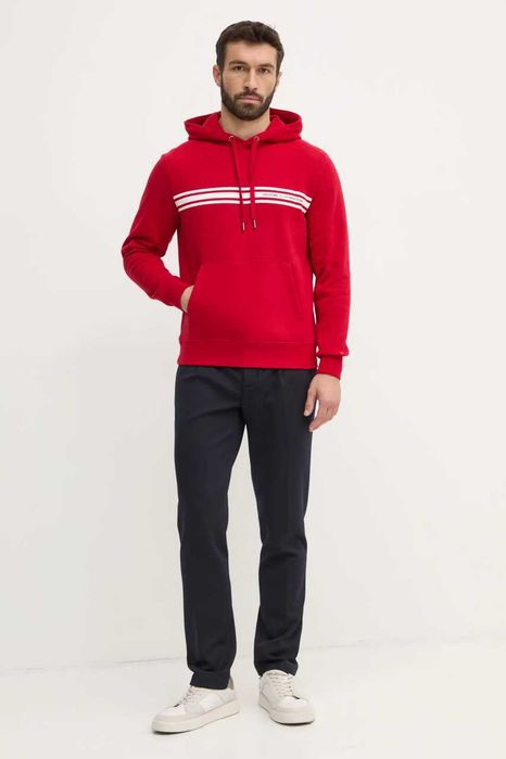Tommy hilfiger чоловіче червоне худі , кофта з капюшоном