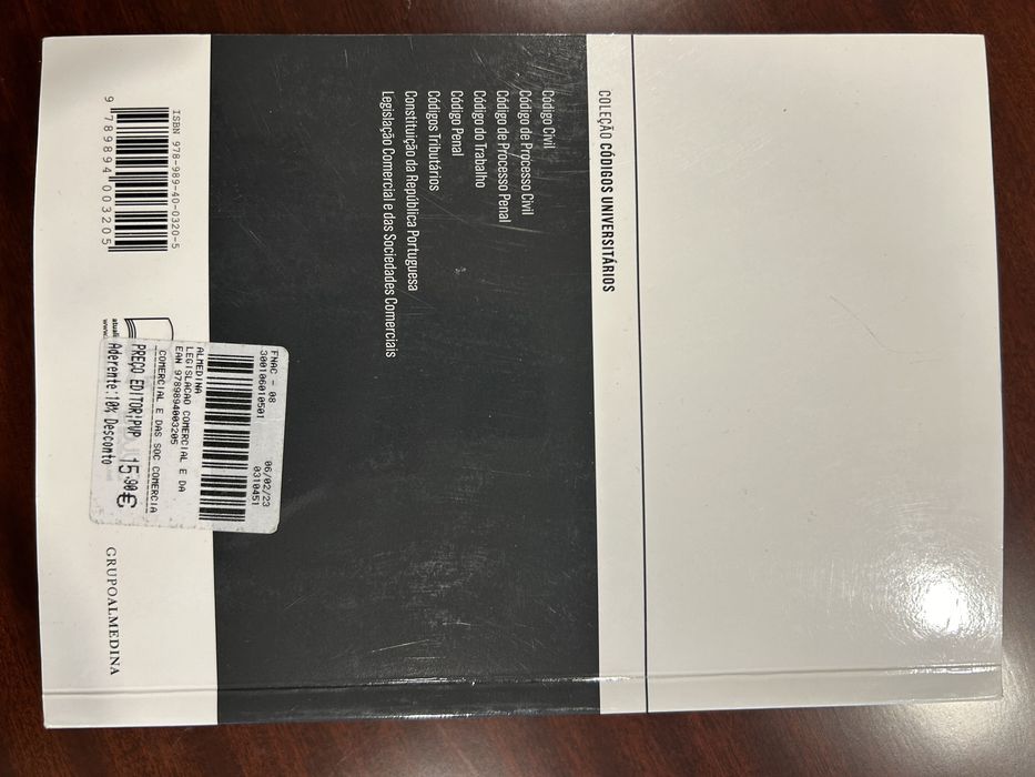 Legislação Comercial e das Sociedades Comerciais