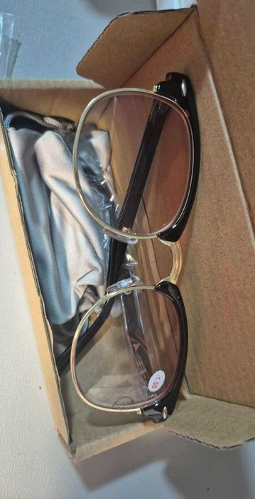 OKULARY przeciwsłoneczne plusy NERDY +1,5