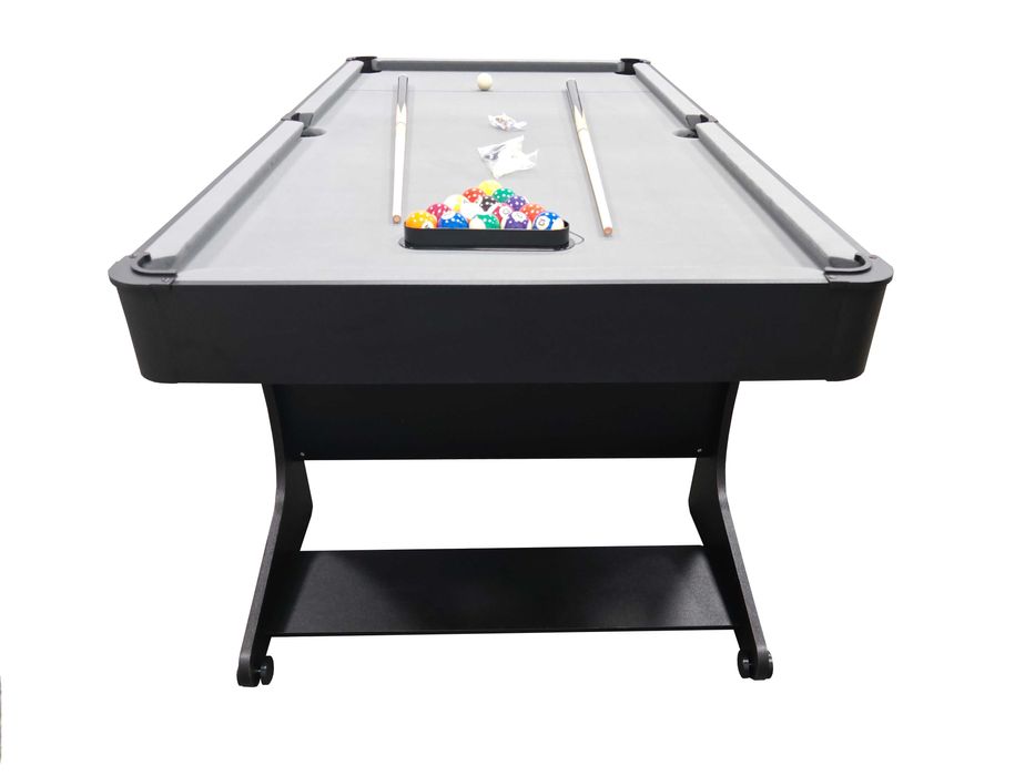 UP! 6ft - bilard 3w1 - składany stół bilardowy pionizowany 6ft tenis