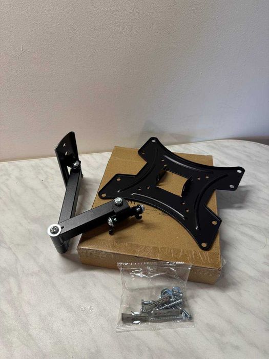 NOWY Solidny UCHWYT do TV 24-42 cale Obrotowy Wieszak