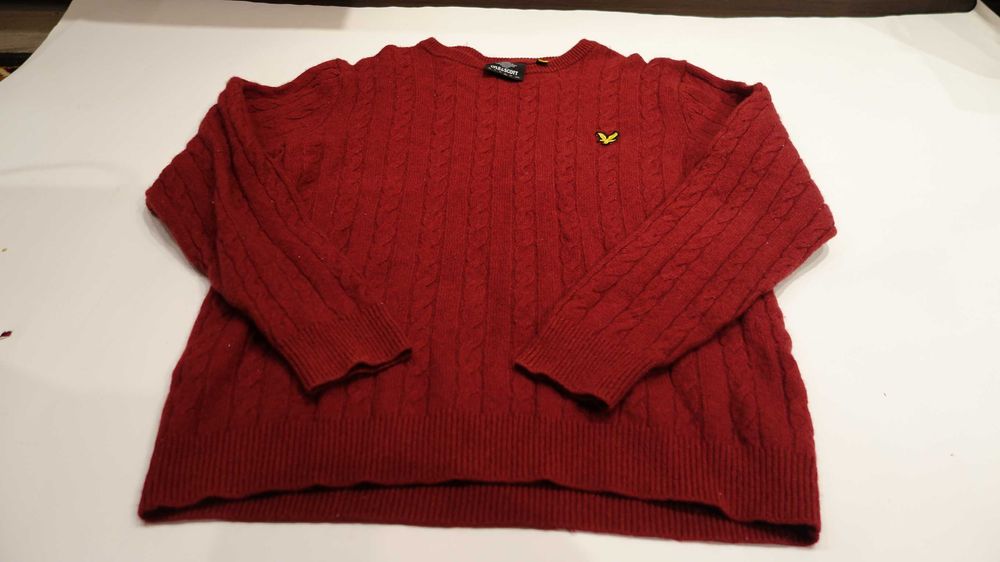 Lyle & Scott рр L свитер из акрила и шерсти