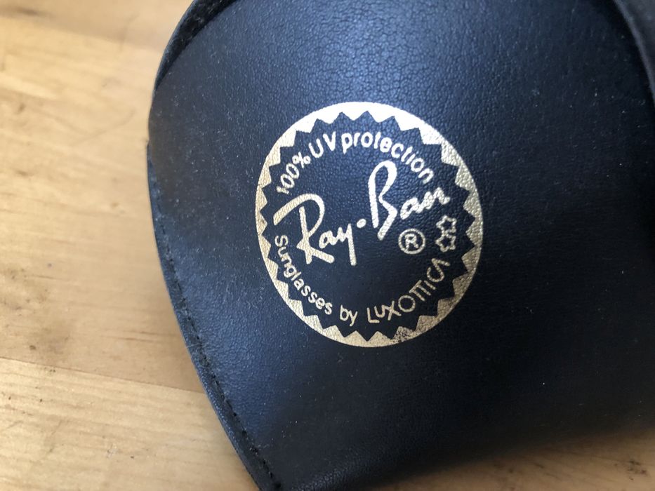 Estojo caixa ôculos Ray-Ban originais