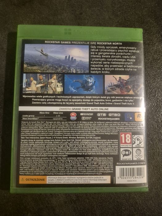 GTA V na Xbox One po polsku