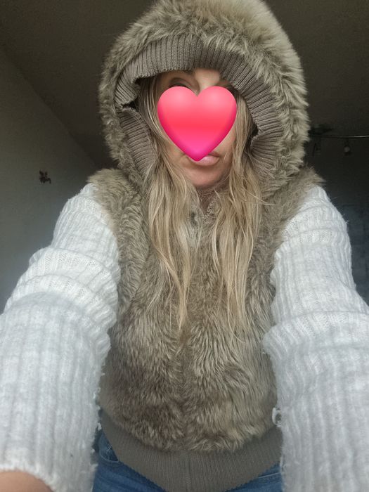 Kamizelka damska  z kapturem M