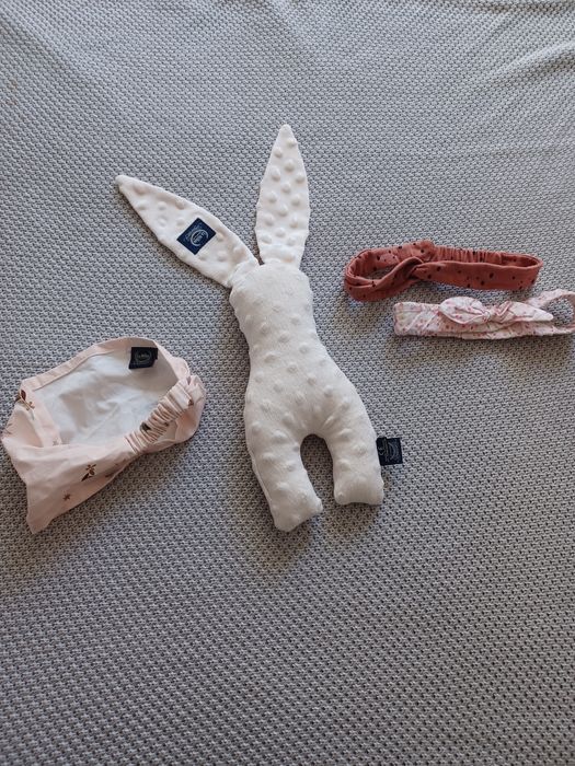 Maskotka królik  La Millou + Opaska na głowę r. S