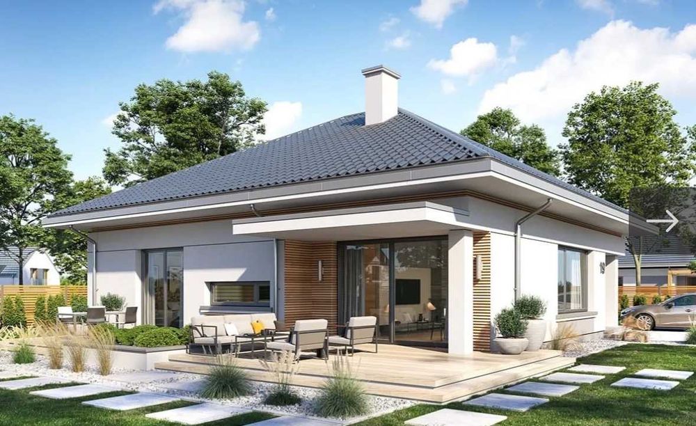 NOWY DOM PARTEROWY Zduńska Wola/Staszica Super lokalizacja !!! - Widok 2