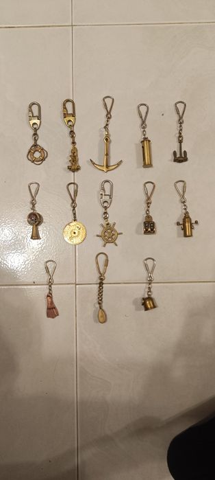 13 Porta chaves de Arte de Marinheiro