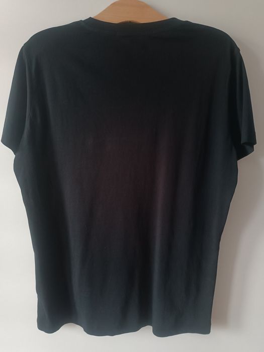 Czarna koszulka Calvin Klein z nadrukiem