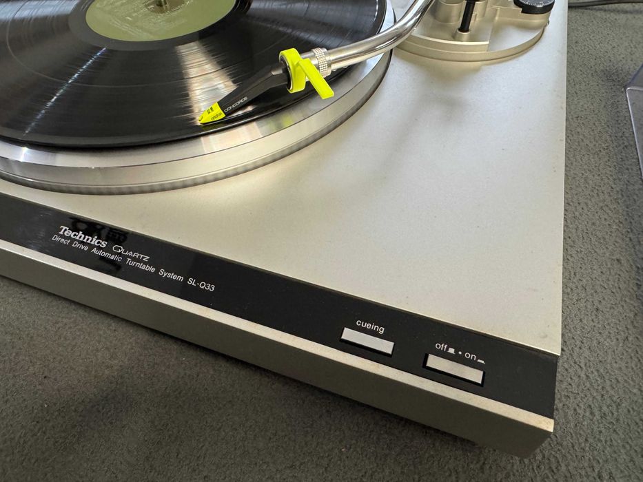 Gramofon Technics SL-Q33 Quartz Direct Drive ramie jak sl-1210 automat