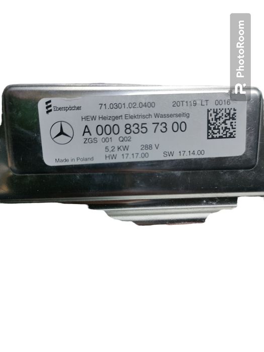 mercedes c w205 e w213 167 wymiennik ciepła 0008357300 nowy orginał