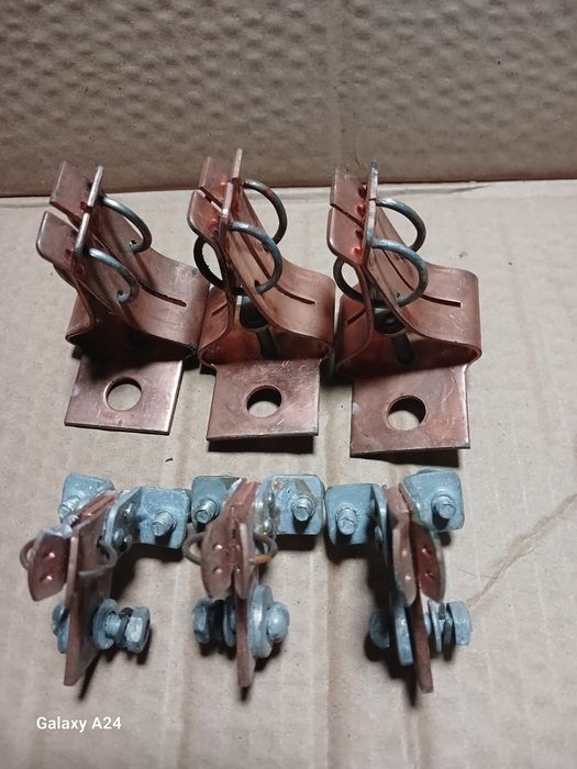 Мідні клеми до рубильнтка