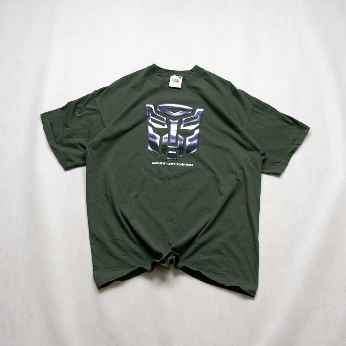 Atari Transformers Autobots logo t-shirt L