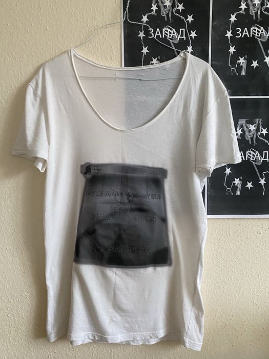T-shirt white punk (raf simmons ,mastermind,histeric glamour,undecover