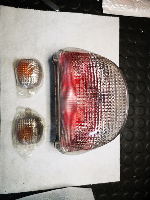 Stop e piscas transparentes ZX12R