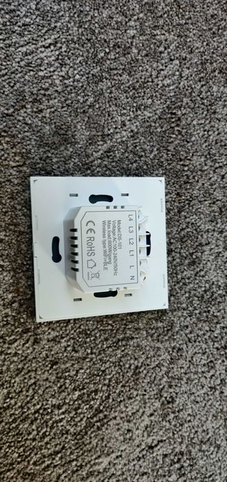 BSEED Smart włącznik TUYA 1-drożny, Wi-Fi, Amazon Alexa i Google Home