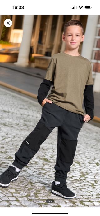 Флісовий спортивний костюм 140 Sinsay