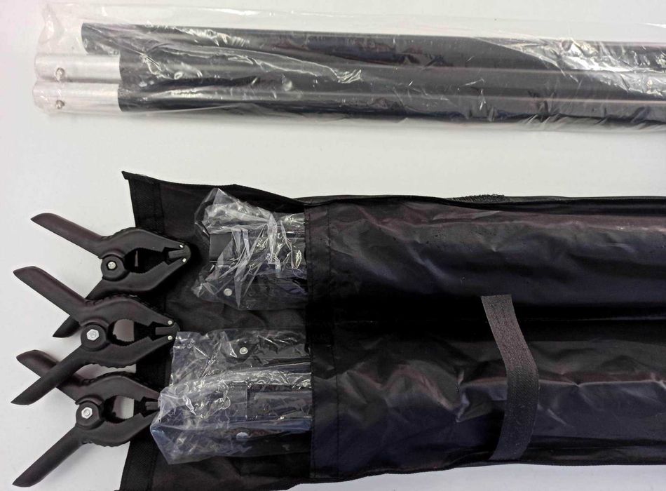 Kit Studio Fotográfico Profissional com suporte ajustável