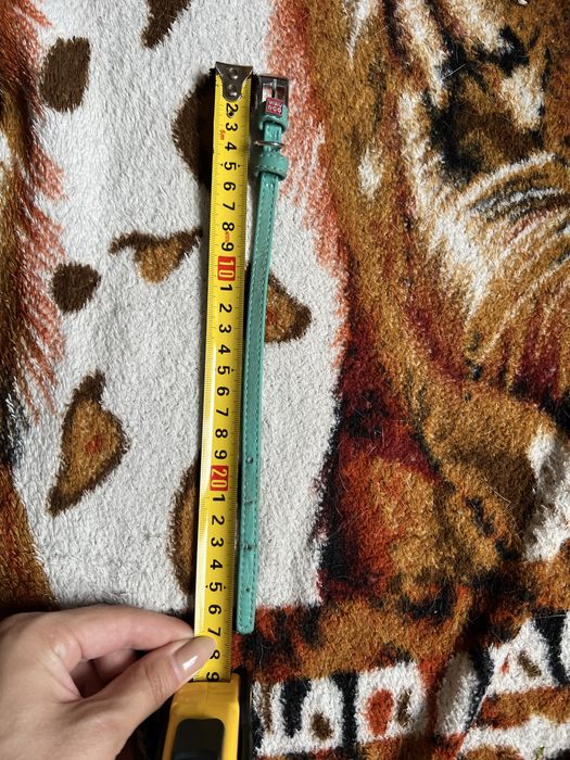 Шкіряний нашийник для маленької собачки