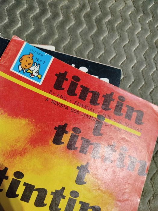 Revistas semanal Tintin 1970